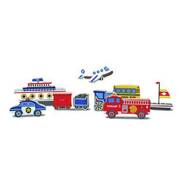 Продукт Melissa and Doug Превозни средства - Дървен пъзел - 0 - BG Hlapeta